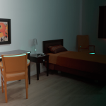 Évidences Mobiliers innove avec un procédé luminescent sur les meubles pour prévenir les chutes nocturnes.